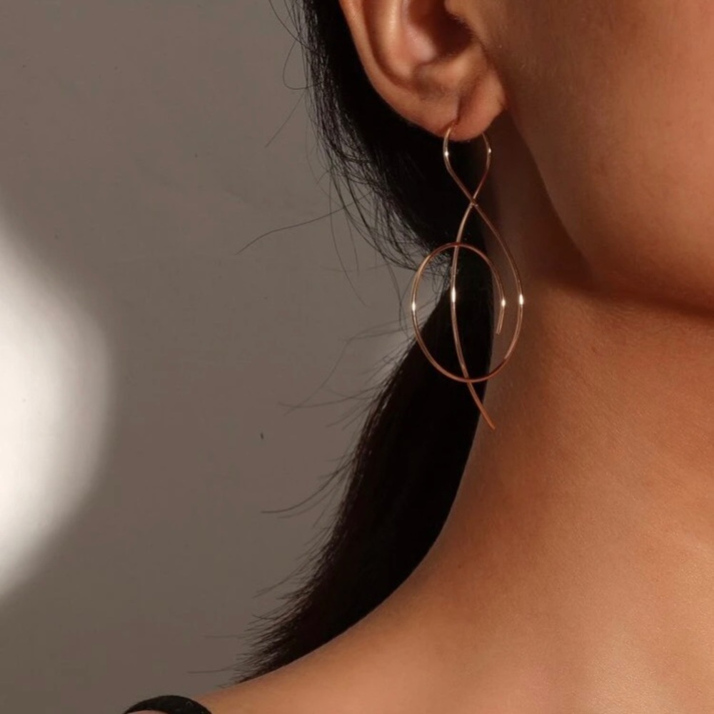 Music Note Design Earrings